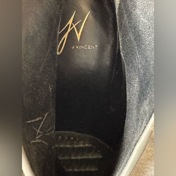 J Vincent Booties Chantile‎ Gray Leather size 8.5 - Picture 4 of 11